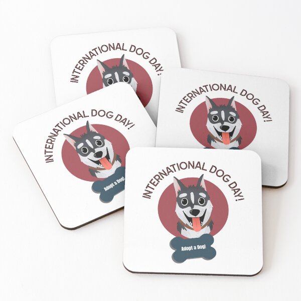 Item preview, international shelter dog day designed and sold by ChaseCoClothing.