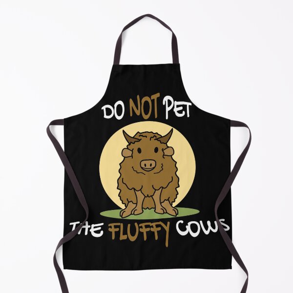 Item preview, Do Not Pet The Fluffy Cows designed and sold by Crystarowz.
