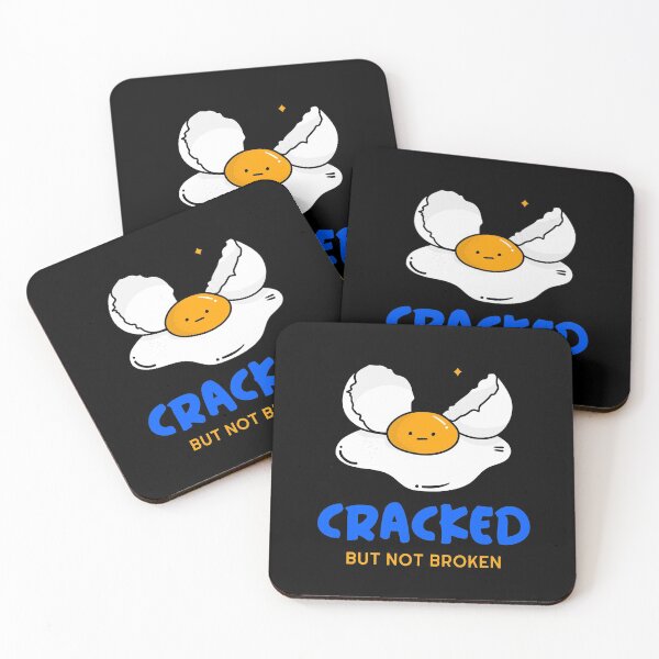 Item preview, Cracked But Not Broken designed and sold by SweetLouiseTees.