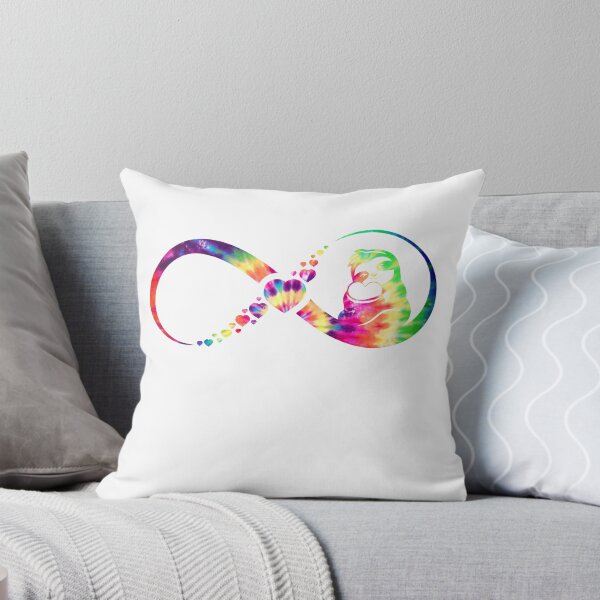Artikelvorschau, Faultier Infinity Krawattenfarbe entworfen und verkauft von loveislovestore.