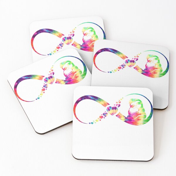 Artikelvorschau, Faultier Infinity Krawattenfarbe entworfen und verkauft von loveislovestore.