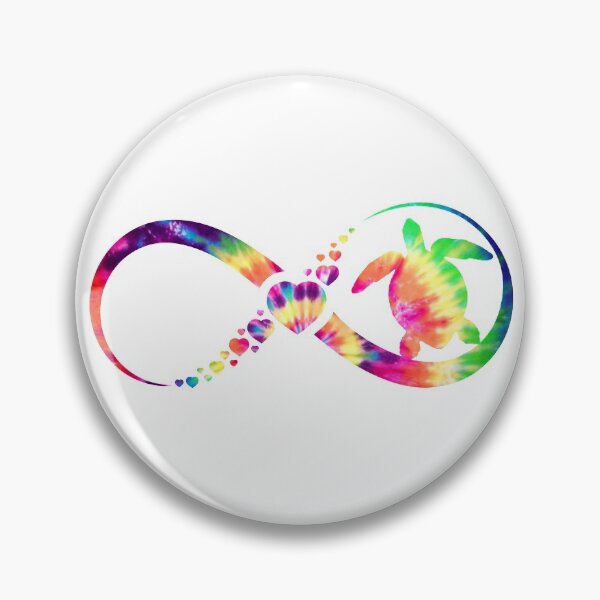 Item preview, Turtle Infinity tie dye designed and sold by loveislovestore.