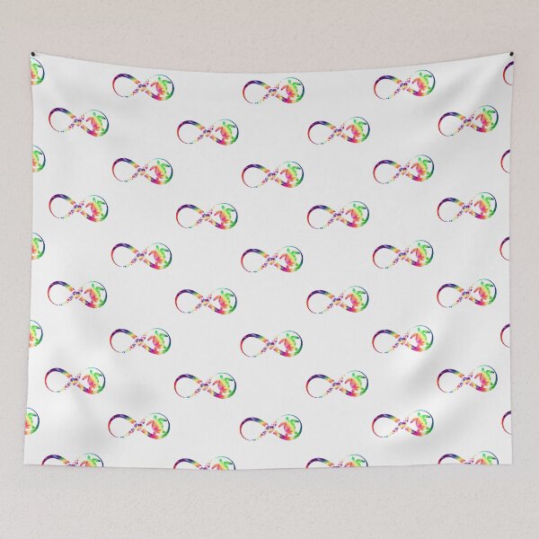 Item preview, Turtle Infinity tie dye designed and sold by loveislovestore.
