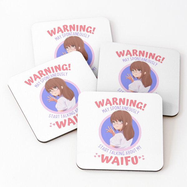 Item preview, Warning May Spontaneously Start Talking About My Waifu Cute Computer Game Girl - Funny Otaku Anime Lover designed and sold by Teetee94.