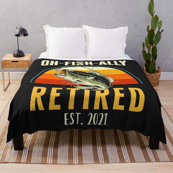 Item preview, Oh Fish Ally Retired 2021 Funny Fishing Retirement designed and sold by JamesRushforth.