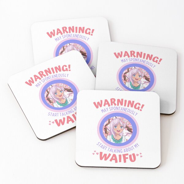 Item preview, Warning May Spontaneously Start Talking About My Waifu Cute Anime Girl Cherry Blossoms - Funny Otaku Anime Lover designed and sold by Teetee94.