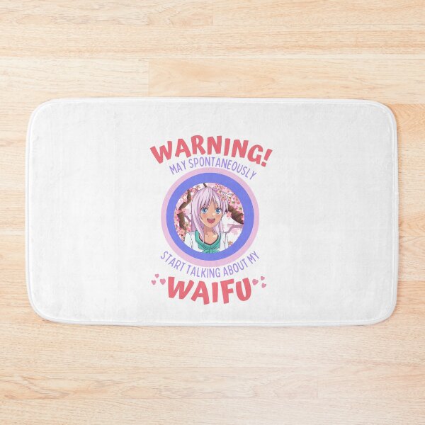 Item preview, Warning May Spontaneously Start Talking About My Waifu Cute Anime Girl Cherry Blossoms - Funny Otaku Anime Lover designed and sold by Teetee94.