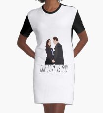 Our Love Is God- Heathers Graphic T-Shirt Dress