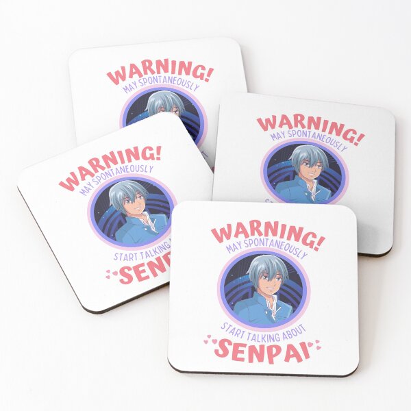 Item preview, Warning May Spontaneously Start Talking About Senpai - Funny Otaku Anime Lover designed and sold by Teetee94.