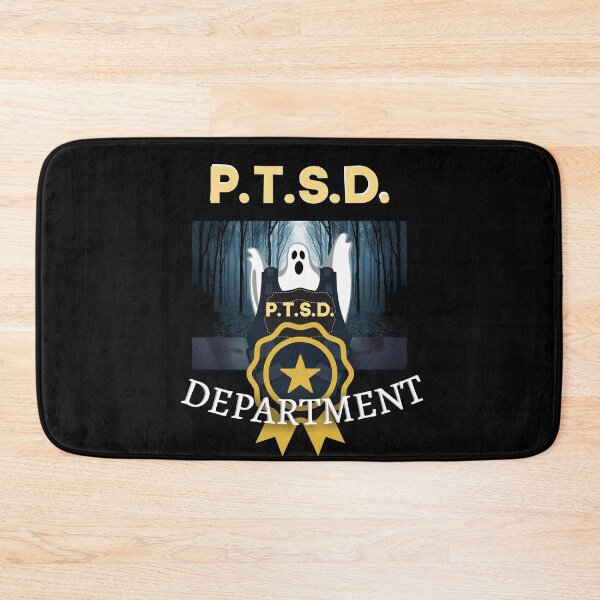 Item preview, PTSD Department Post Traumatic Stress Disorder Mental Health Awareness designed and sold by Flirt-Teez.