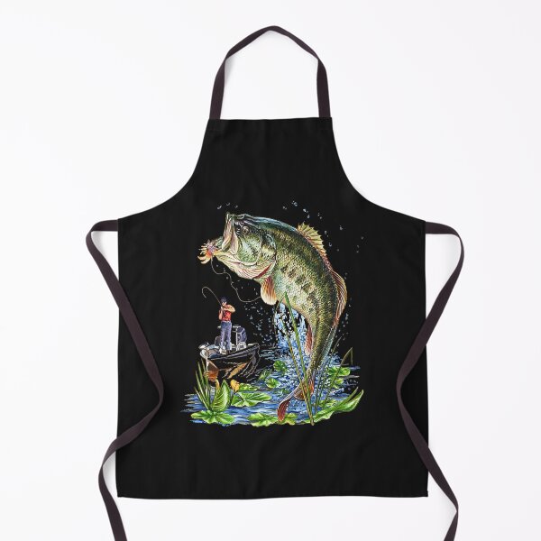 Item preview, Fishing Graphic Large Mouth Bass Fish designed and sold by SuzyTanner.