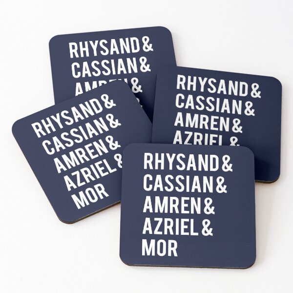 Artikelvorschau, Acotar - Night Court Inner Circle - Rhysand, Cassian, Azriel, Amren, Mor entworfen und verkauft von kannuza.