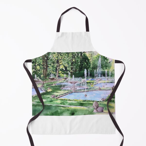 Item preview, The Italian Water Gardens at Longwood (Painting II of III) designed and sold by Arthur Deaville.