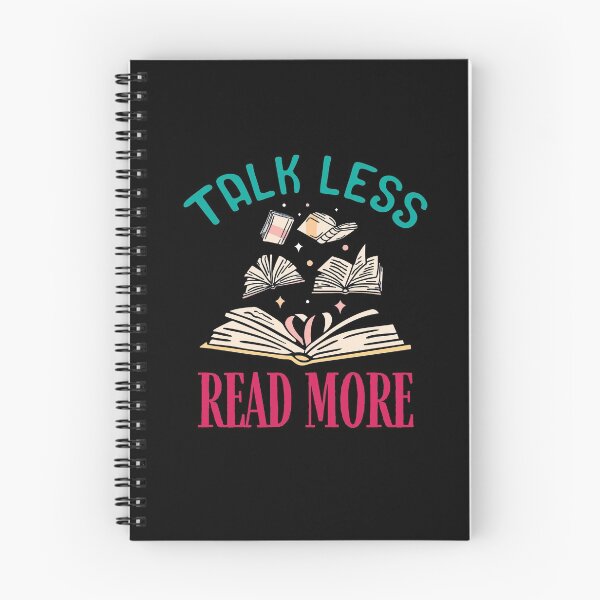 Item preview, Talk Less Read More Funny Book Reading Lovers Bookish designed and sold by Dressed For  Duty.