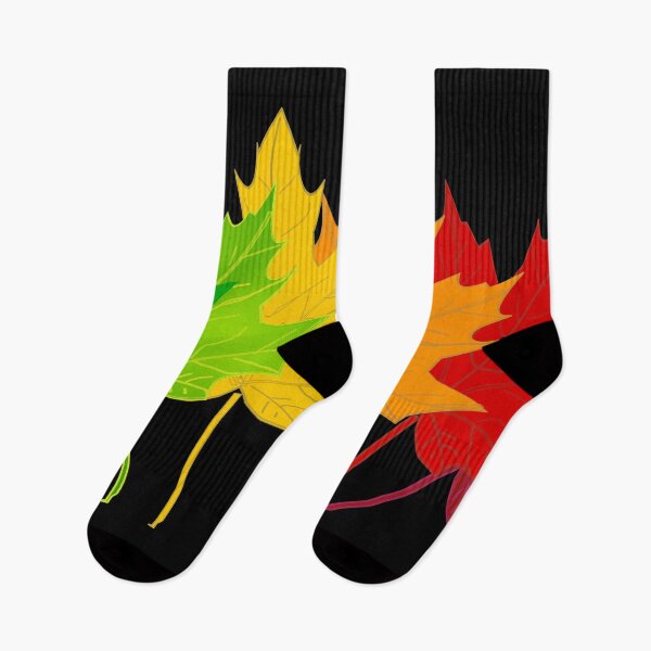 Item preview, Colourful Maple Leaves designed and sold by ArtEntwined.