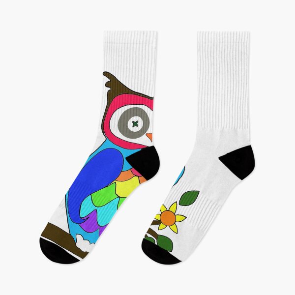 Item preview, Rainbow Owl, Pride, Gay, Colorful Owl, Who, Barn owl, Wise Owl,  designed and sold by Nostrathomas66.