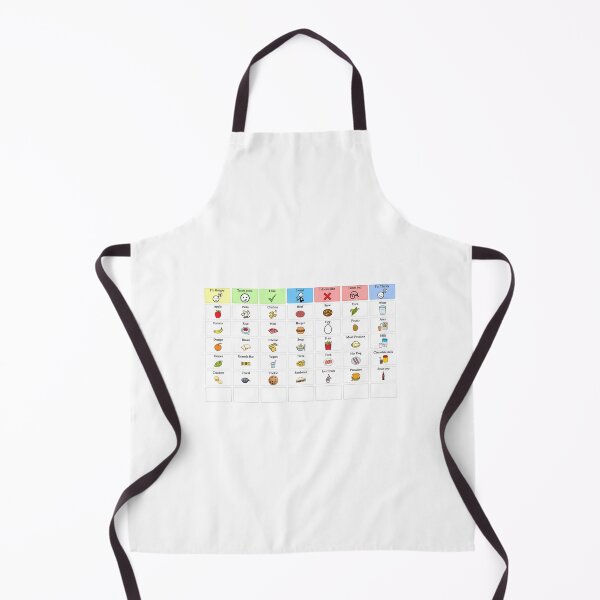 Item preview, Basic Food Communication AAC board (with blanks to add your own)  designed and sold by AAC-users-shop.