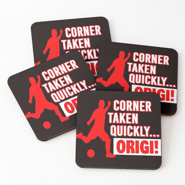 Item preview, Corner Taken Quickly Origi (Red) designed and sold by Beaty Media.