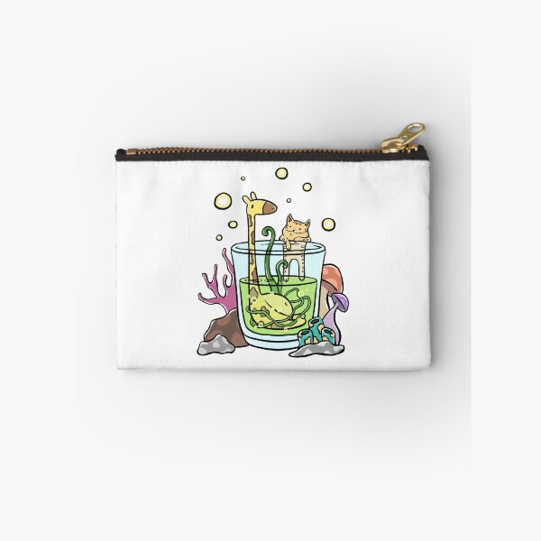 Item preview, Giraffe and Cat In the cup (White) designed and sold by Somedrawing.