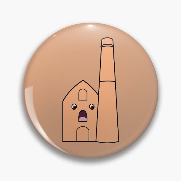 Item preview, Cornwall Tin Mine Character Cartoon Wheal Coates designed and sold by cashewdays.