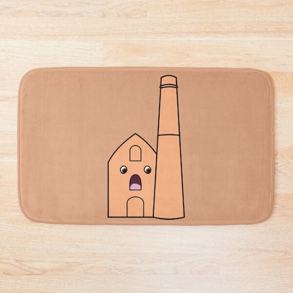 Item preview, Cornwall Tin Mine Character Cartoon Wheal Coates designed and sold by cashewdays.