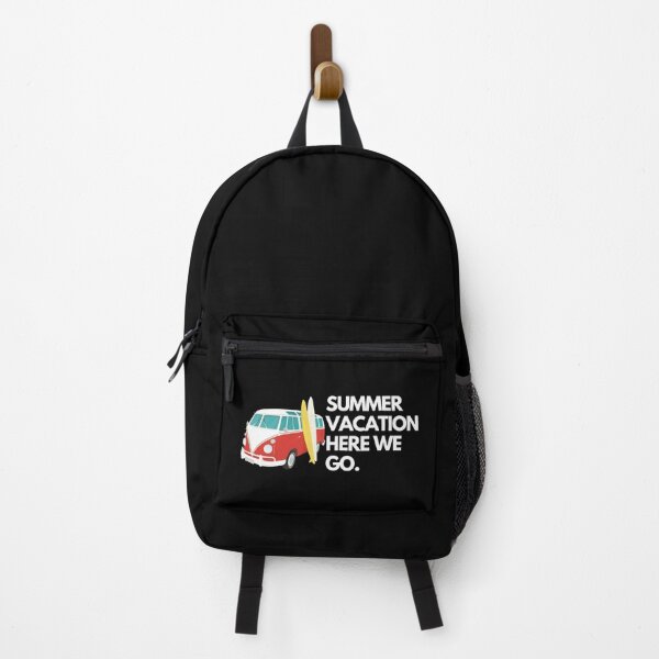 Item preview, Summer Vacation here we go white | Surfing Lover | Surfer | Surfer Girl | Vintage Surfer | Born to Surf | Surf Life designed and sold by T1337.