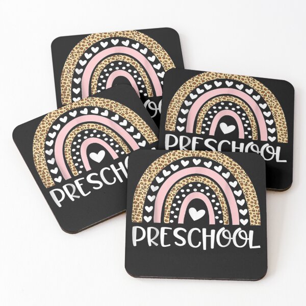 Item preview, Preschool Teacher Leopard Rainbow Teacher Back To School  designed and sold by CadellShop.