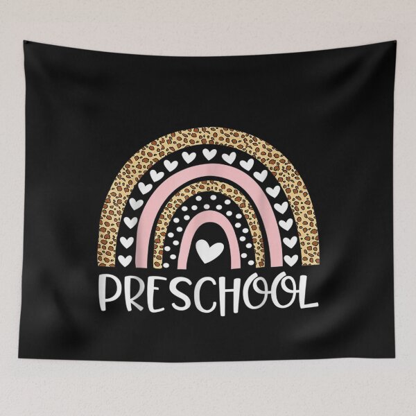 Item preview, Preschool Teacher Leopard Rainbow Teacher Back To School  designed and sold by CadellShop.