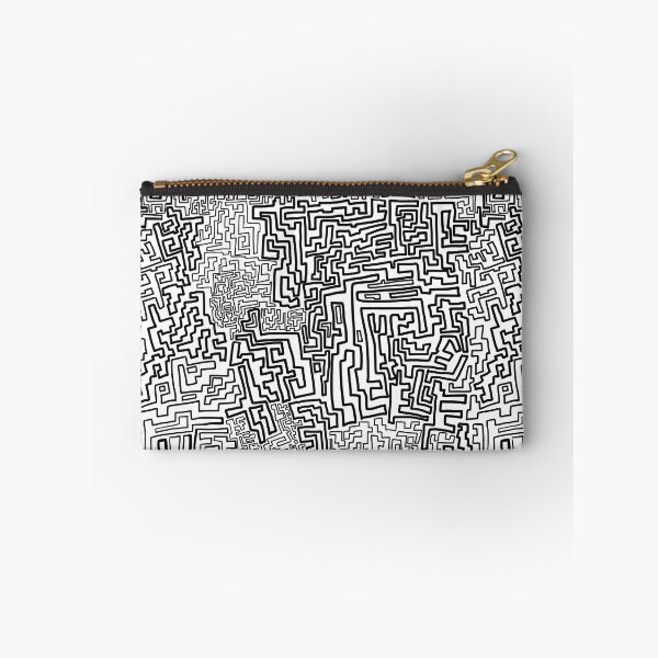 Item preview, Pattern of black zigzag lines on a white background. designed and sold by Nia-Chi.
