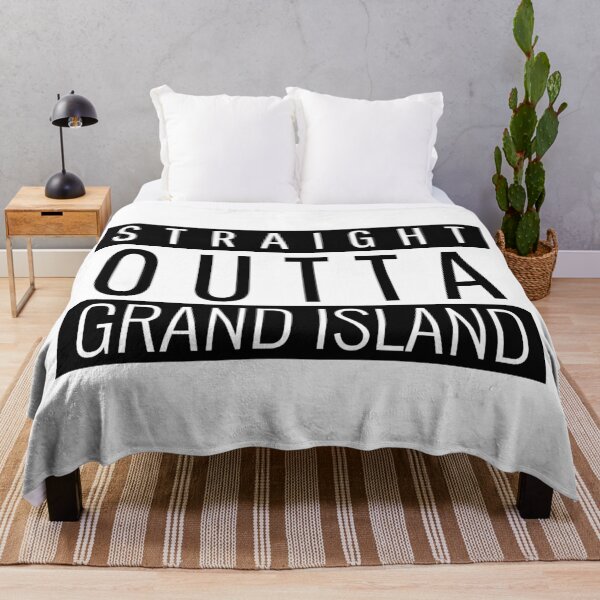 Item preview, Straight Outta Grand Island Nebraska designed and sold by Teelogic.