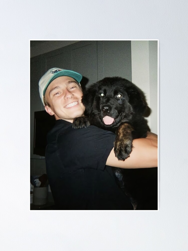 "Black Dog Drew Starkey" Poster for Sale by Eddierohrer Redbubble