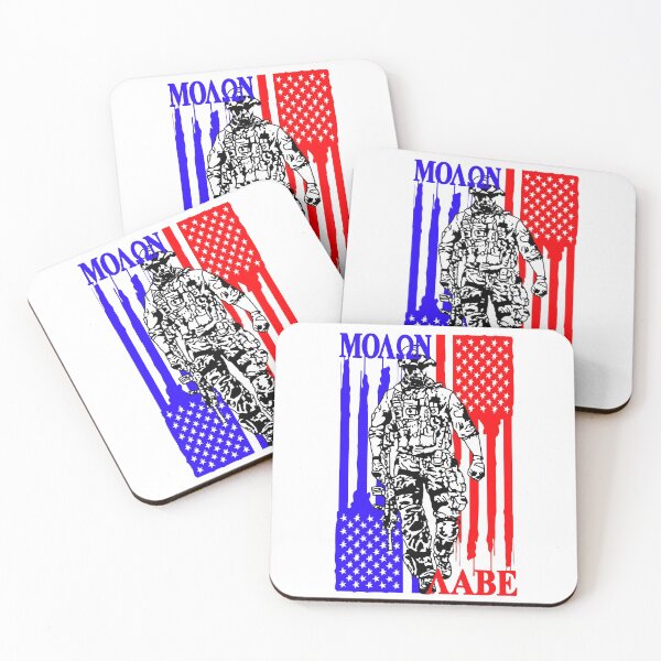 Item preview, Molon Labe; Moaon Aabe, USA; designed and sold by StickerApe.