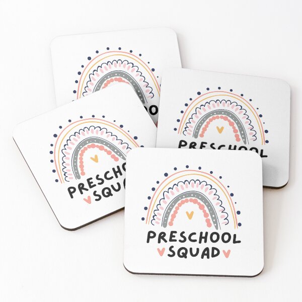 Item preview, Preschool Squad Teacher Funny Rainbow Lover designed and sold by HappyBright.