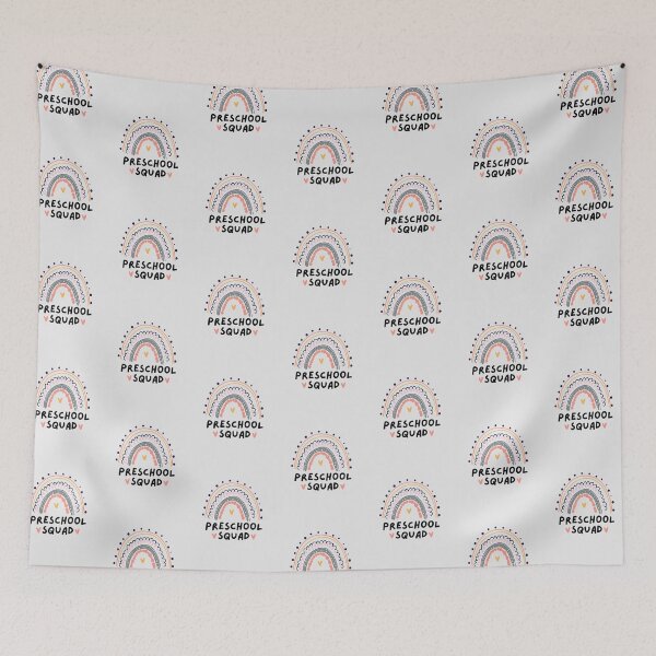 Item preview, Preschool Squad Teacher Funny Rainbow Lover designed and sold by HappyBright.