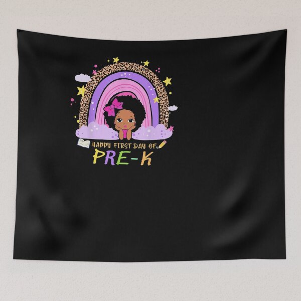 Item preview, Rainbow Pre-K Back To School Melanin Kids designed and sold by herrerabird67.