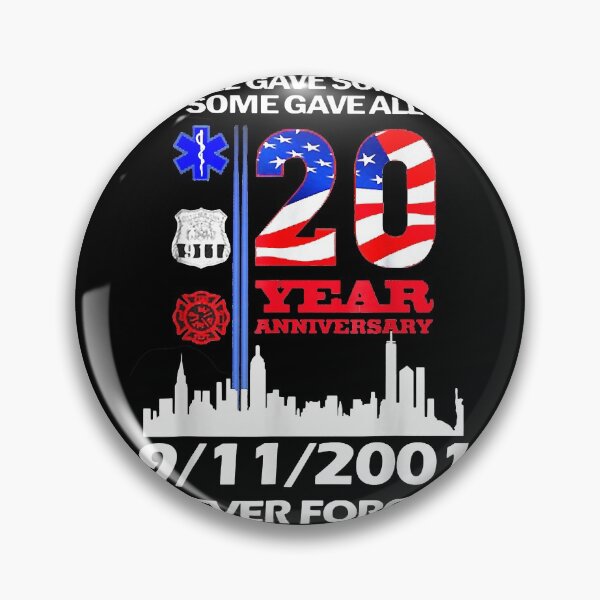 Item preview, 20 Years Anniversary 9_11 Never Forget National Day designed and sold by emanuelfrank.