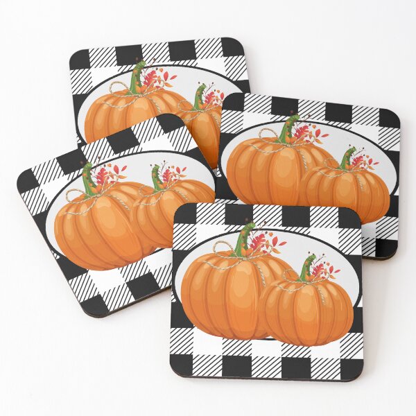 Item preview, Buffalo Check Pumpkins Fall Decor designed and sold by Designs By YL.