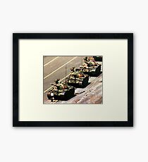 Tank Man Framed Print