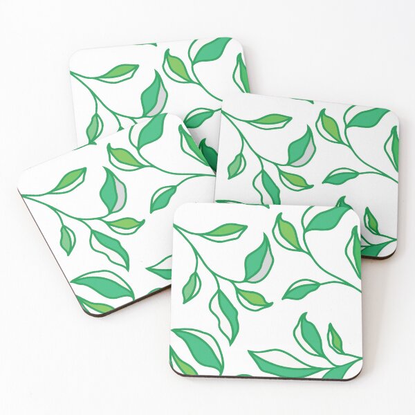 Item preview, GREEN WHITE LEAF designed and sold by sevenseventaran.