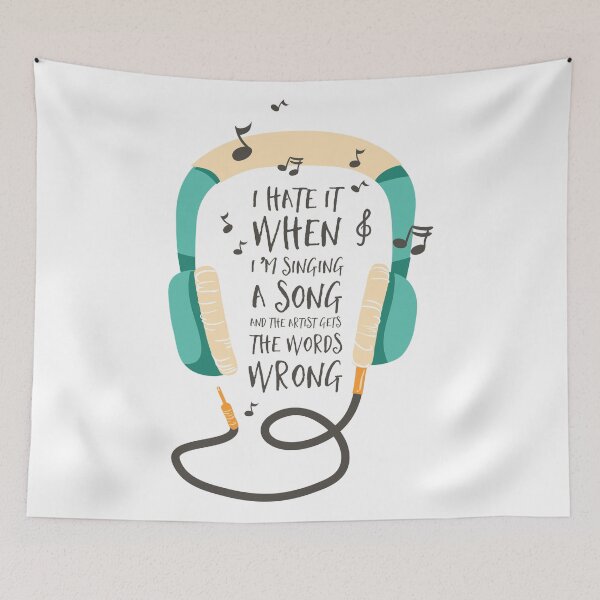 Item preview, I hate it When I'm Singing a song designed and sold by Frenur.