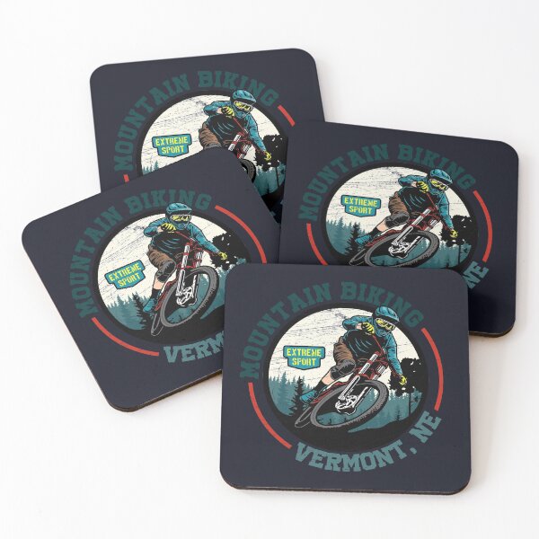 Artikelvorschau, Vintage Vermont New England Mountainbike entworfen und verkauft von Munchy Codex.