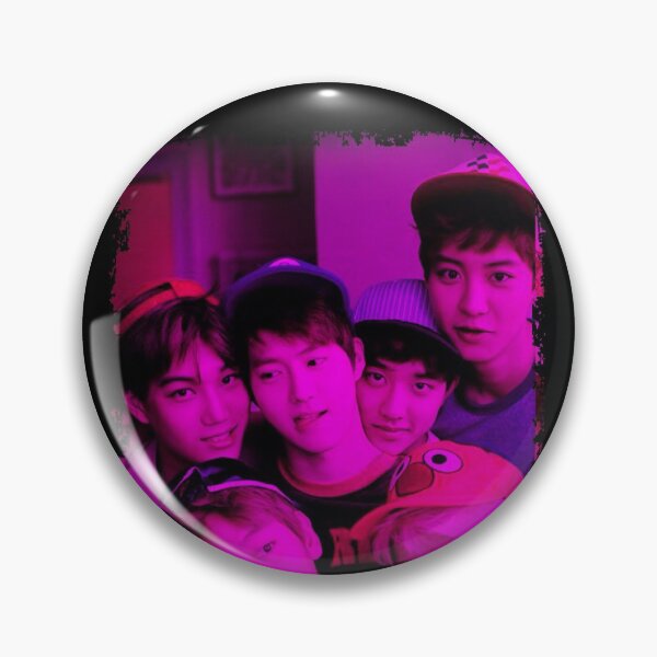 Item preview, EXO Kpop Group Members Purple Korean Kpop RGB Color Design designed and sold by Piosenka Art.