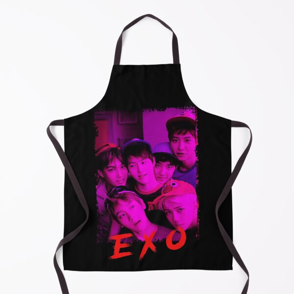 Item preview, EXO Kpop Group Members Purple Korean Kpop RGB Color Design designed and sold by Piosenka Art.