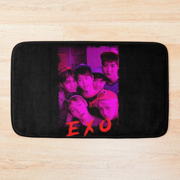 Item preview, EXO Kpop Group Members Purple Korean Kpop RGB Color Design designed and sold by Piosenka Art.