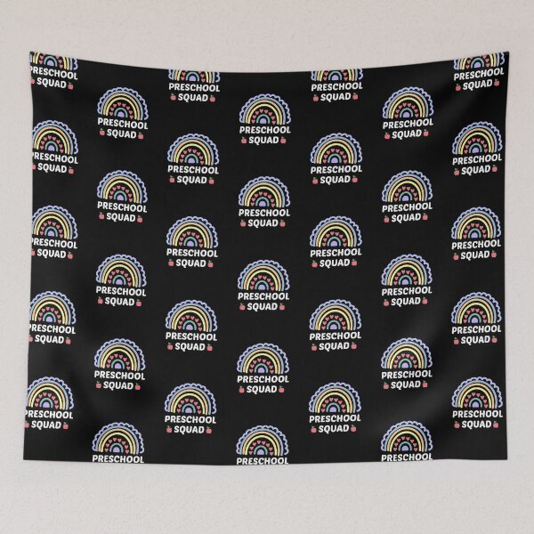 Item preview, Rainbow Back to School Preschool Squad Shirt designed and sold by HappyBright.