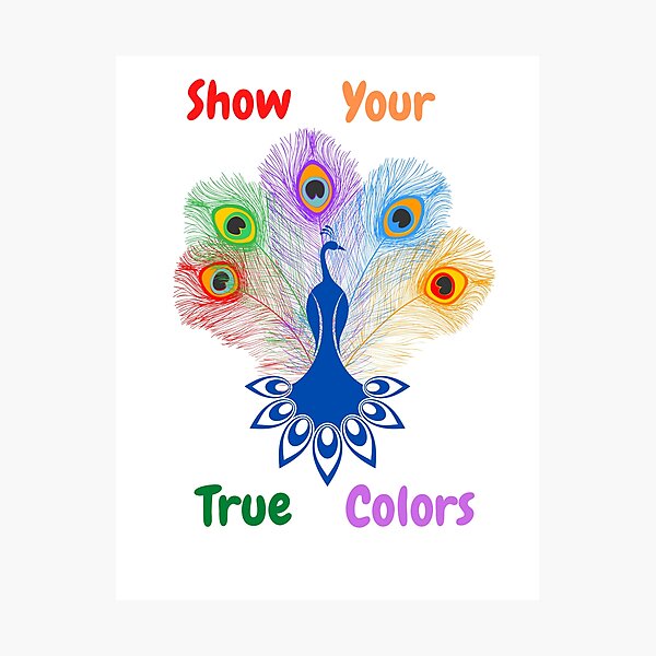 Item preview, Muestre sus verdaderos colores designed and sold by JRShadow.