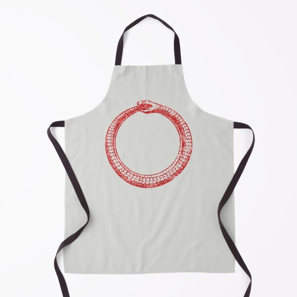 Item preview, Ouroboros Snake Circle (distressed design) designed and sold by siggyspatsky.