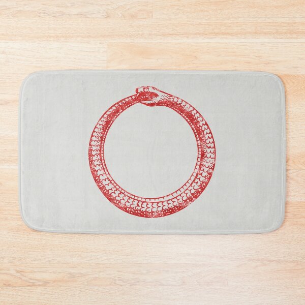 Item preview, Ouroboros Snake Circle (distressed design) designed and sold by siggyspatsky.