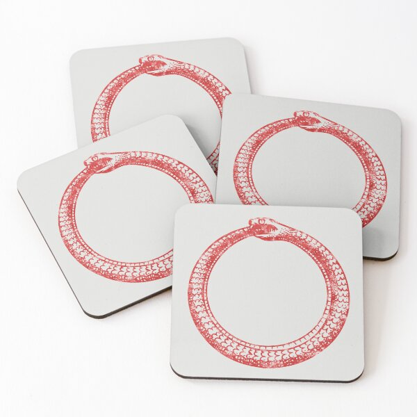 Item preview, Ouroboros Snake Circle (distressed design) designed and sold by siggyspatsky.