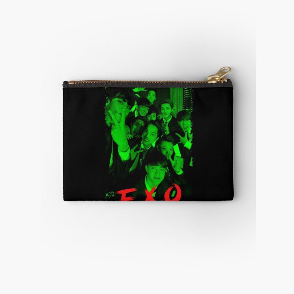 Item preview, EXO Kpop Group Members Green Korean Kpop RGB Color Design designed and sold by Piosenka Art.